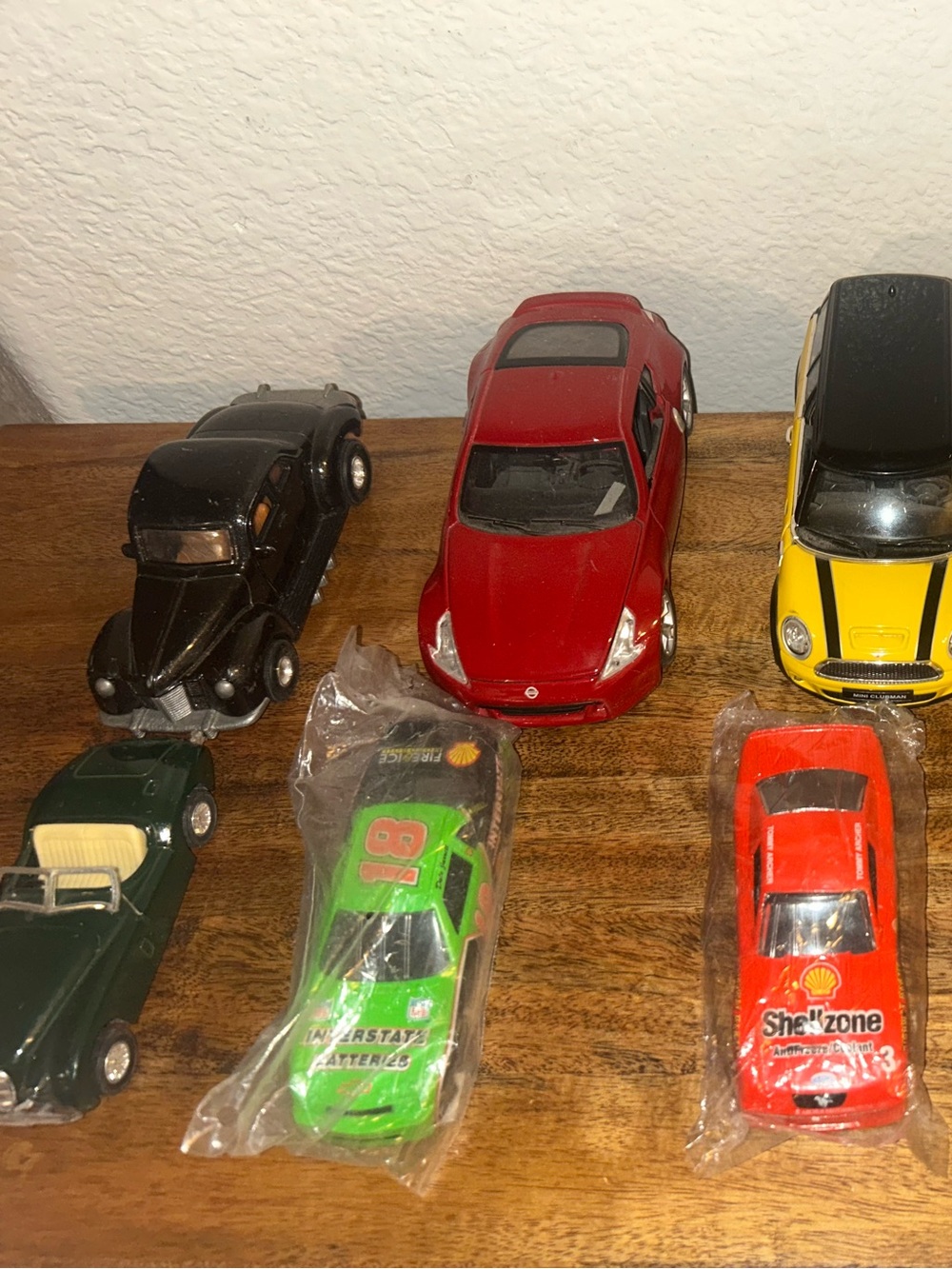 Die-Cast Toy Car Bundle - Red, Yellow, Orange Kids Vehicles